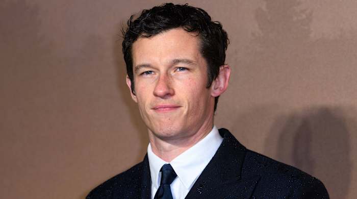 Actor Callum Turner poses for a photo at a screening for ‘The Boys in the Boat.’